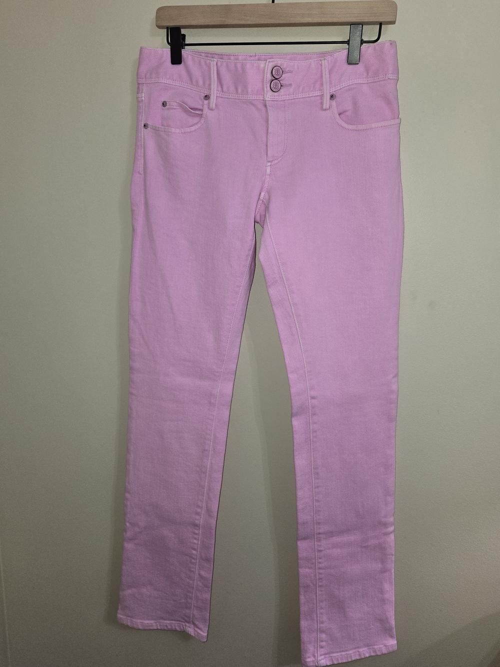 Lilly Pulitzer Worth Pink Jeans Women's Size 4 Stretch Skinny Ankle Pants EUC
